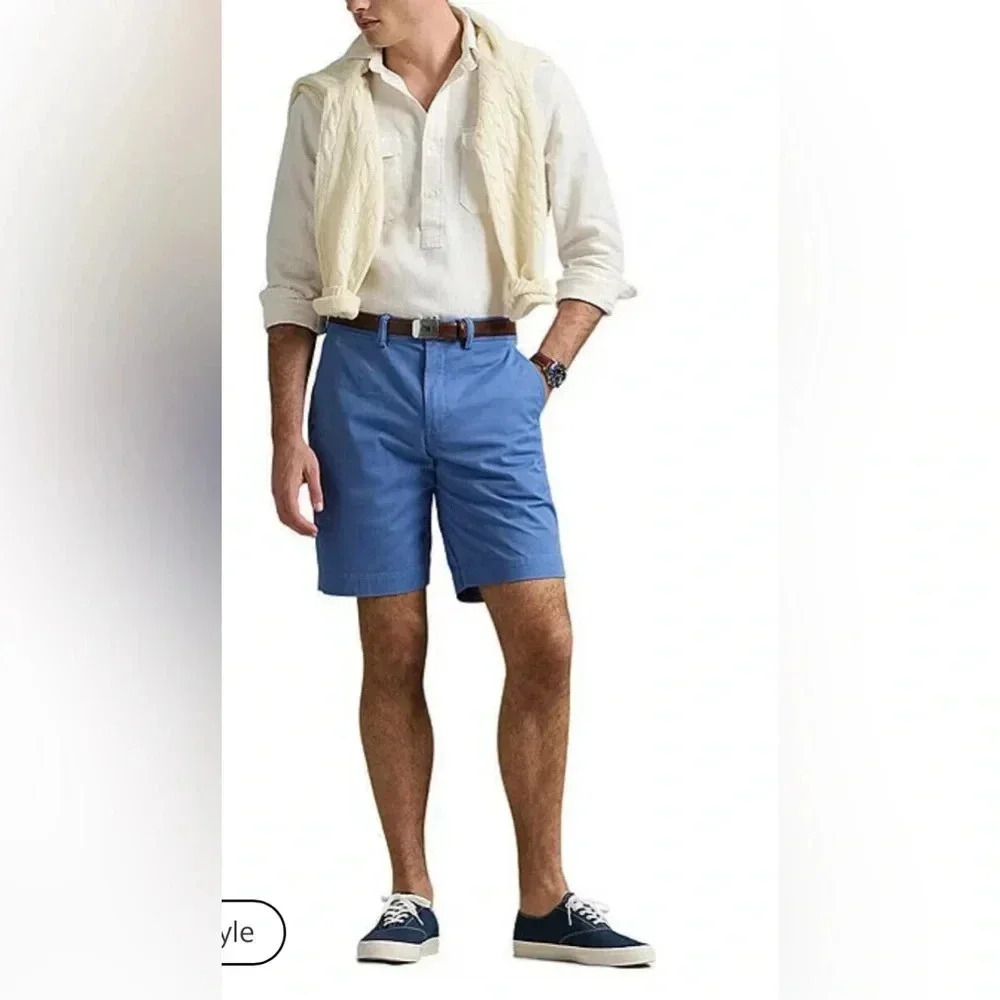 Polo Ralph Lauren Stretch Classic Fit Chino Shorts 9” Inseam